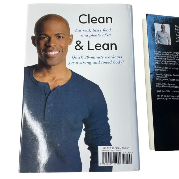 Clean and Lean Weight Loss Book Set Ian K Smith MD 2019 u Healthy Eating - Picture 4 of 10